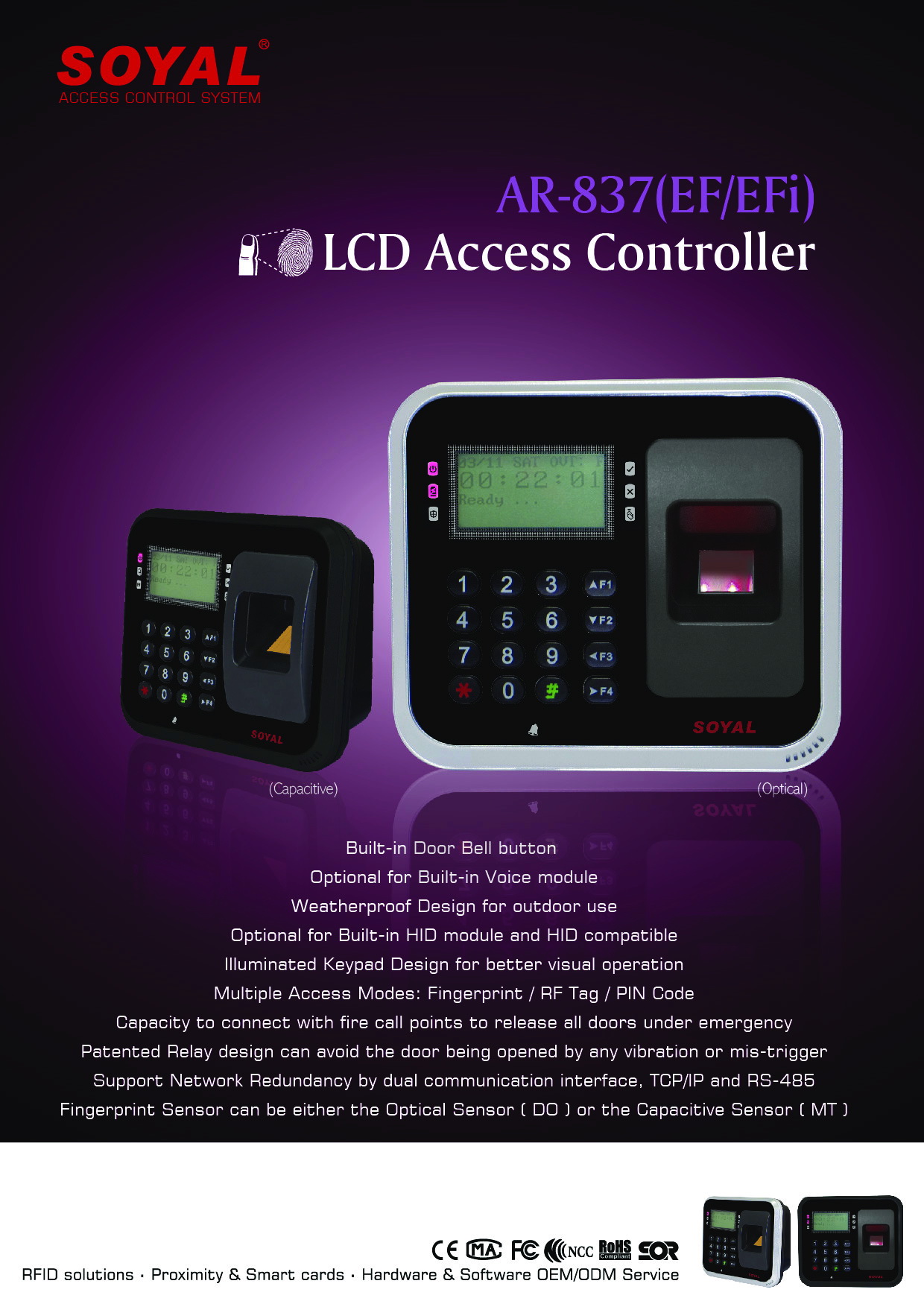 AR-837EF Access Controller